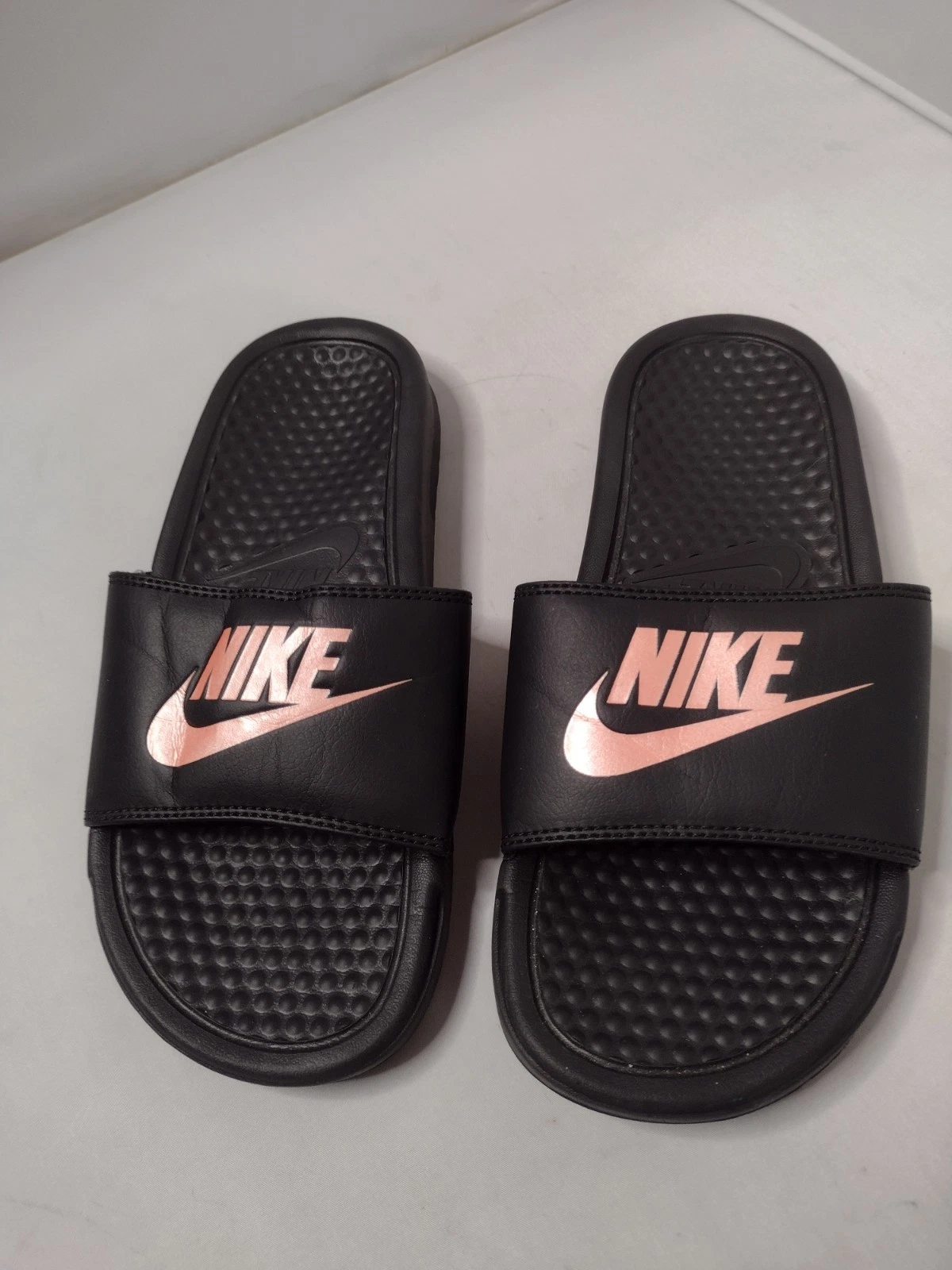 Sandali Nike donna Benassi JDI Slides nero rosa 6 slip on comodi A14