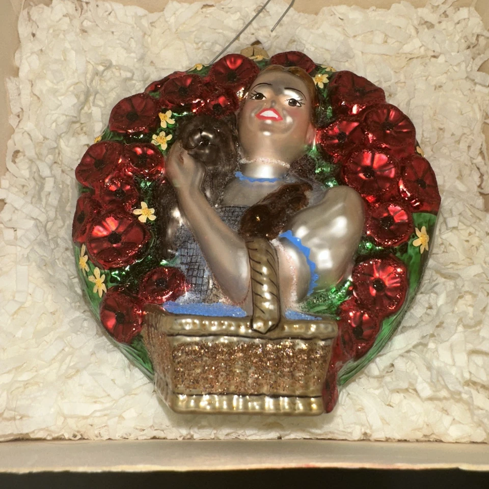 Wizard Of Oz DOROTHY & TOTO Kurt Adler Polonaise 2021 Ornament #1496 Damaged Box - Image 3 of 4