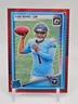 #2025 Panini Donruss Optic #293 Red Hyper | Cam Ward RC | Tennessee Titans