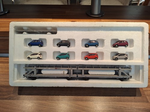 Märklin H0 47122 Doppel-Autotransportwagen unbenutzt in OVP | Condition: Neu