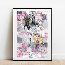 Art print Nature Patchwork by Teis Albers modern Art poster gallery wall Art