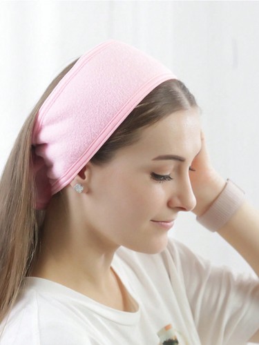 Headband for Ladies Face Wash Facial Spa Elastic Makeup Yoga Headband UK - Picture 8 of 12