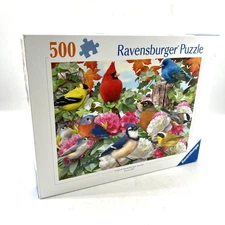 Ravensburger Garden Birds 500 PC Puzzle 142231 NEW Sealed