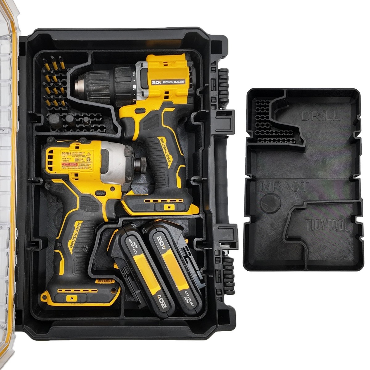 DeWalt DWST08020 Insert for DCF809 DCD794 Drill Impact Organizer