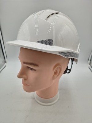 JSP EVOLite mit Radverschluss weiß (AJB170-000-100) Baustellenhelm -- 7244/704