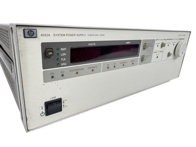 HP 6032A System Power Supply 0-60V 0-50A 1000W Programmable DC Power Supply