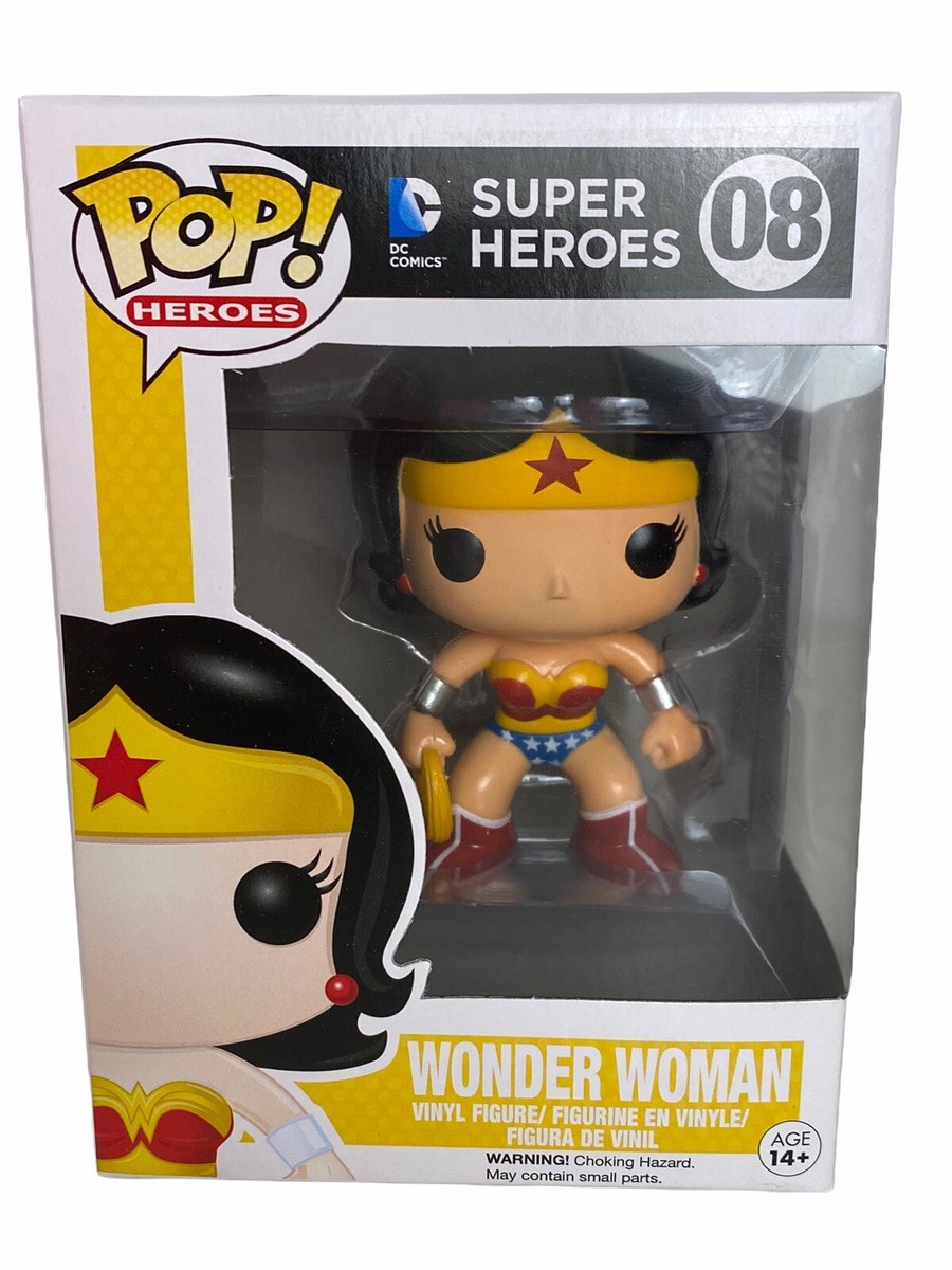 POP! FUNKO ワンダーウーマン WONDER WOMAN w/Axe (Silver Black/White) DC Super Heroes