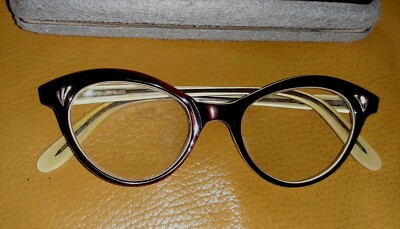 Occhiali GECELE Trento Epoca Cat Eye Style Lady italienischer Rahmen 50er Jahre