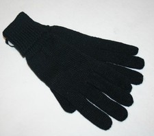 Winter Gloves, Black One Size