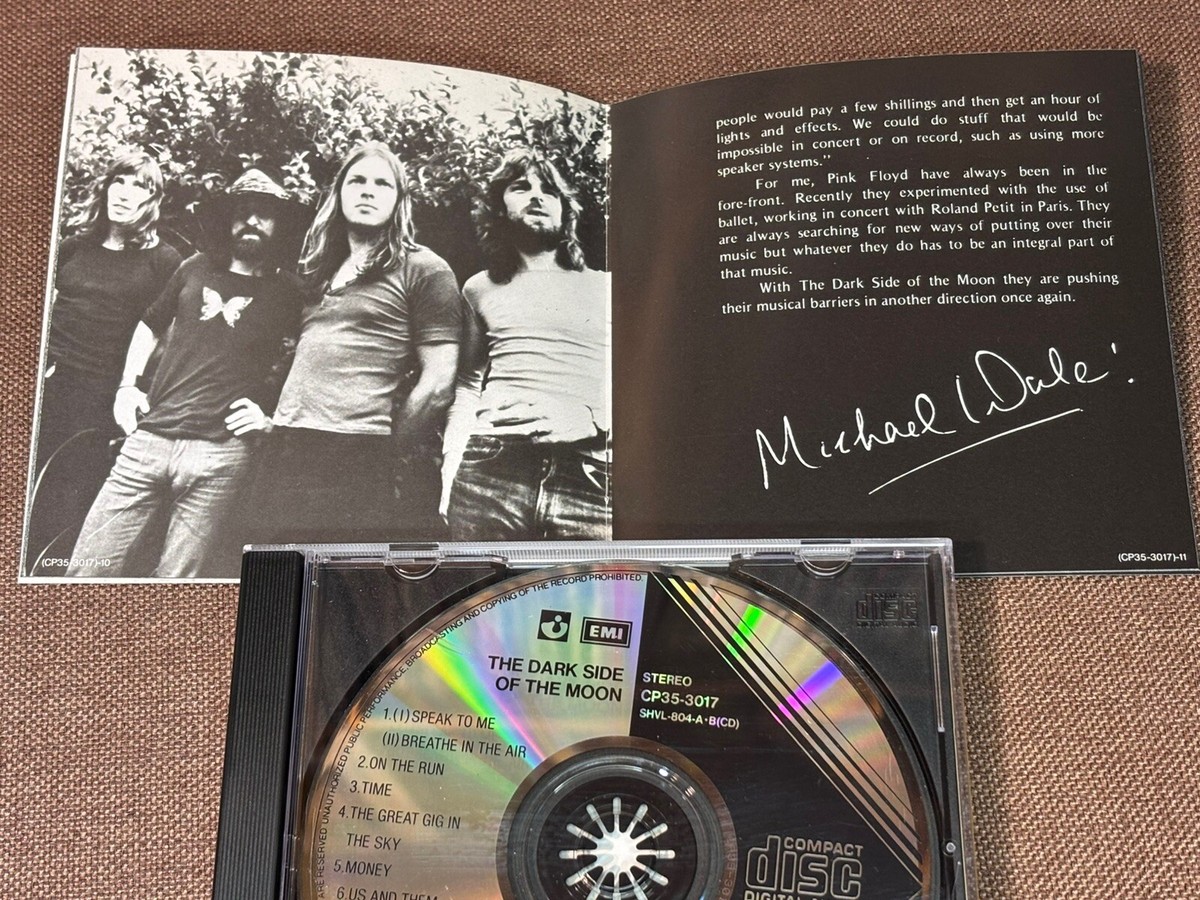 moon drop CD 7枚セット Pink Floyd The Dark Side Of The Moon + OBI - EX Japanese CD