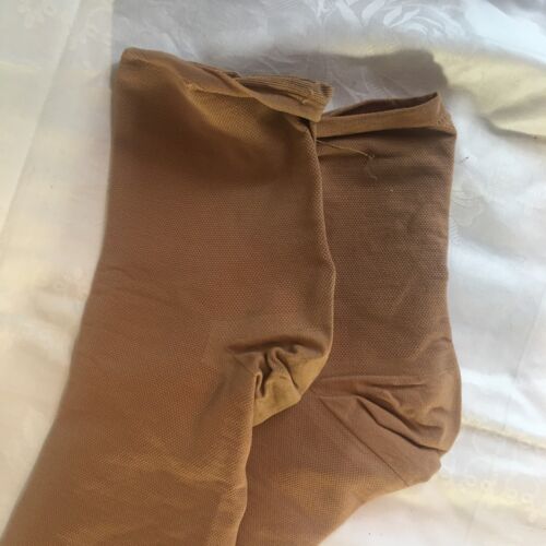 Venosan 1000 Nude Compression Leg Medical Stockings NIB Open Toe Large A-G Tan - Picture 8 of 11