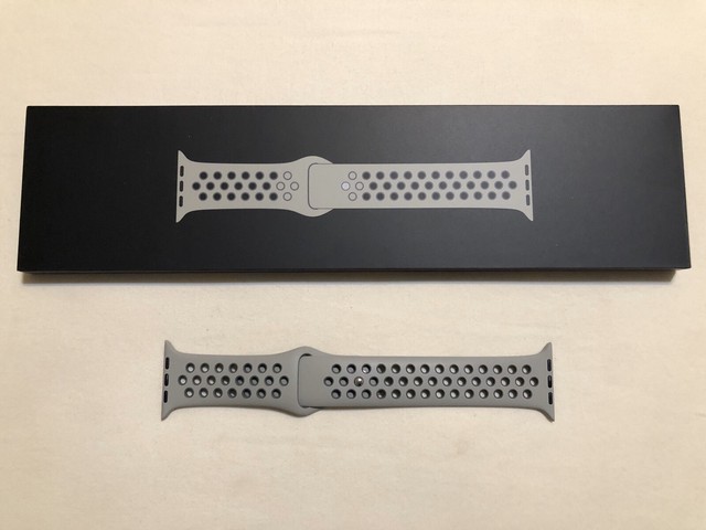 Apple Watch Nike Sport Band, Spruce Fog/Vintage Lichen, 44mm, Open Box | eBay