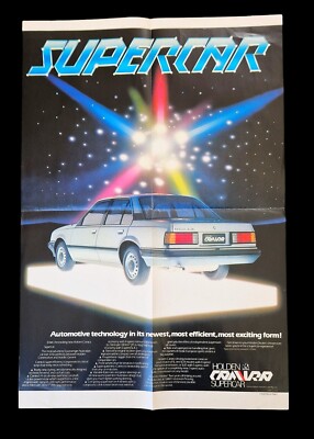 HOLDEN CAMIRA Supercar Poster Prospekt Brochure AUSTRALIA 38
