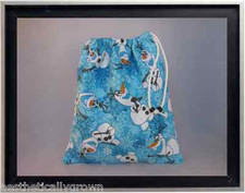 Gymnastics Leotard Grip Bags / Disney Frozen Olaf Gymnast Birthday Goody Bag