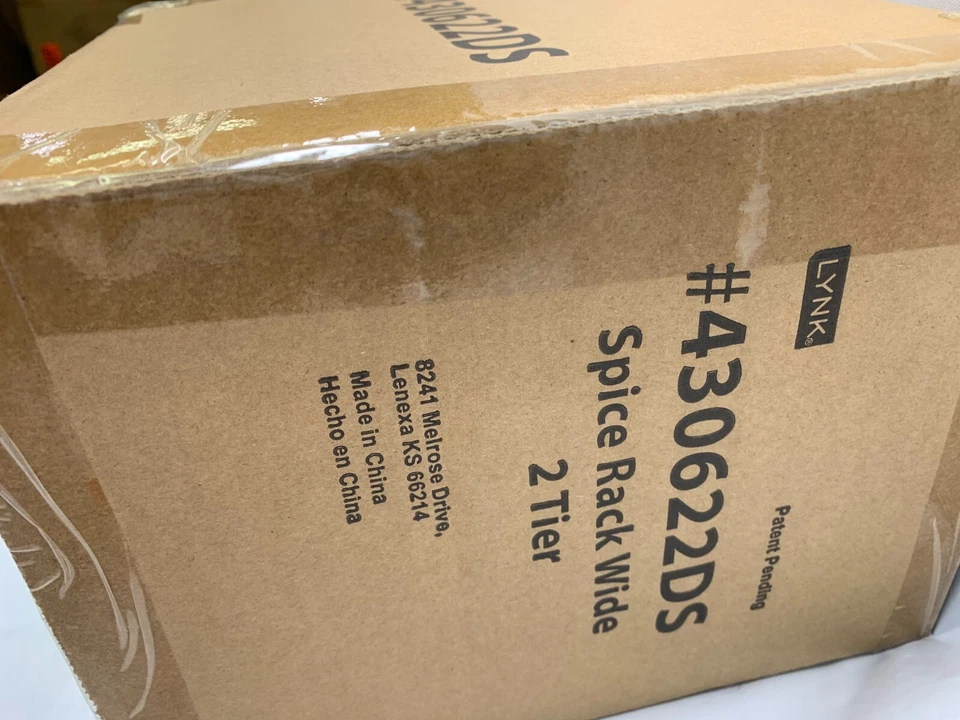 Lynk Profesional Deslizable 2 Niveles Spice Rack Organizador-#430622DS*Nuevo-Caja Dañada Foto 2 de 4