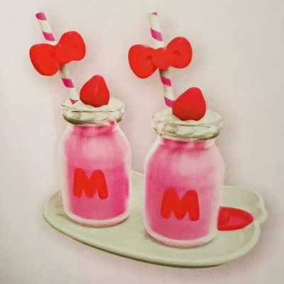 New 2024 MGA Miniverse Make It Mini Food HELLO KITTY STRAWBERRY MILK