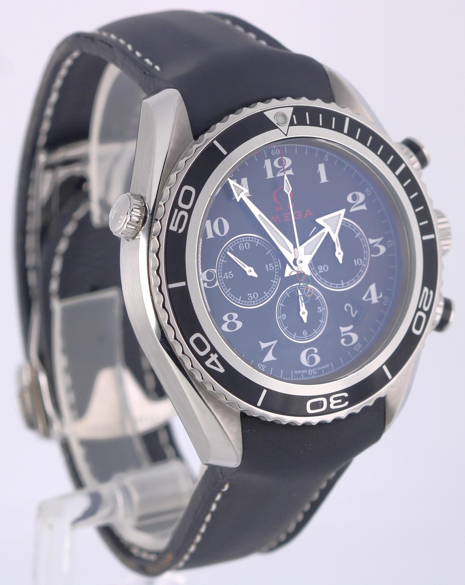 Omega Seamaster Planet Ocean OLYMPIC Black 45.5mm 222.32