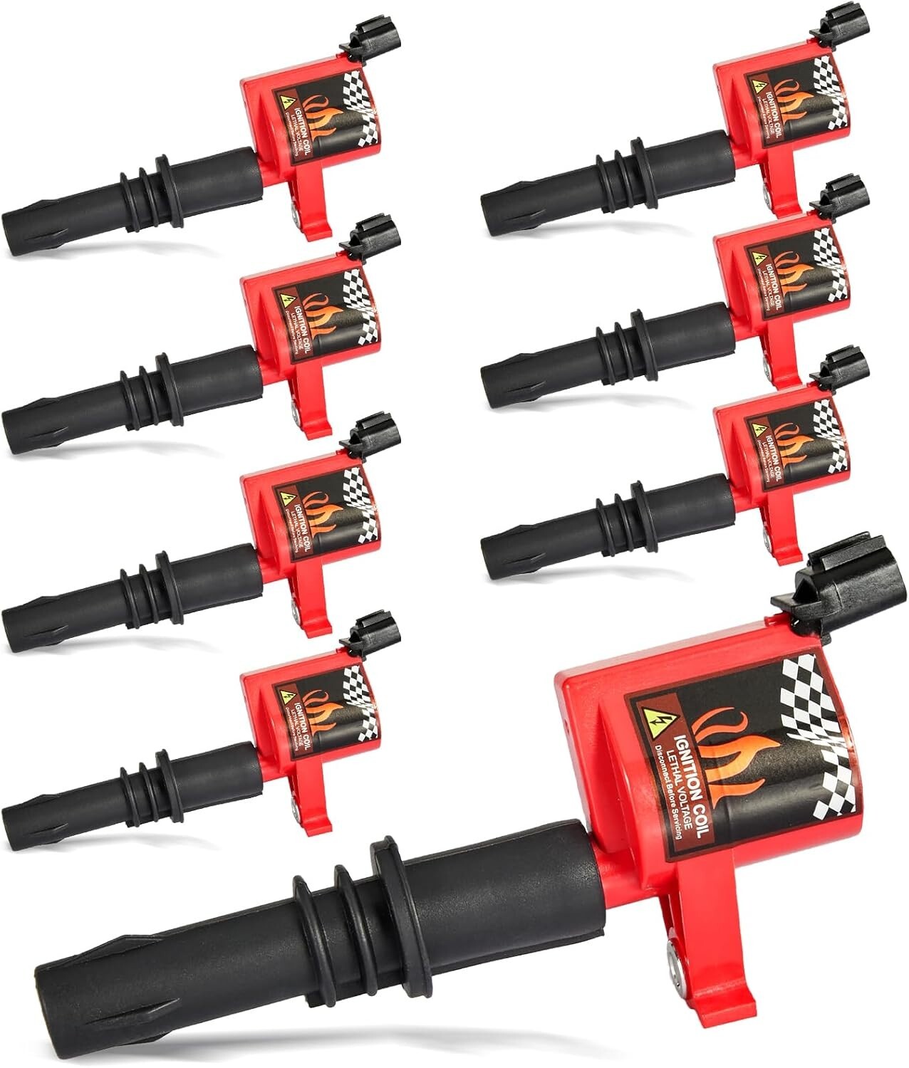 8Pack Ignition Coil For Ford F150 4.6/5.4L V8 2004 2005 2006 2007 2008