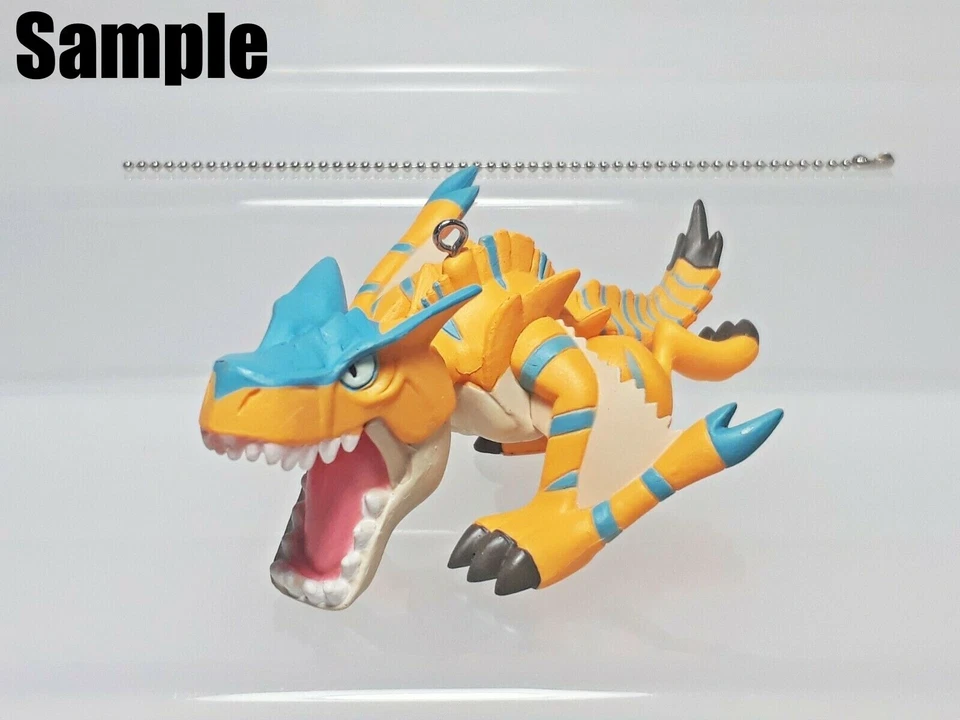 Monster Hunter Furifuri Mascot Keychain Bobblehead Tigrex New 1.25in - Image 2 of 4