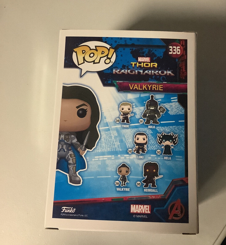 Funko Pop Valkyrie #336 Thor Ragnarok Convention Sticker mit Protektor - Bild 2 von 7