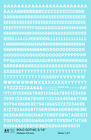 K4 Ho Scale Water Slide Decals White 3/16 Inch Bold Gothic Letter Alphabet