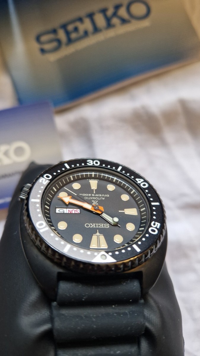 Seiko Prospex Men's Black Watch SRPC49K1 for sale online