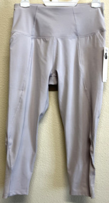 Gray Layer 8 Women's 22'' HIIT Crop Leggings Size M Lilac NEW