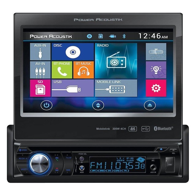 NEW Car Audio CD DVD Head Unit.Amp Receiver.1Din.Music Streaming