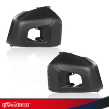 Black Front Bumper End Cap Fit For 2014-2021 Toyota Tundra Plastic Left+Right
