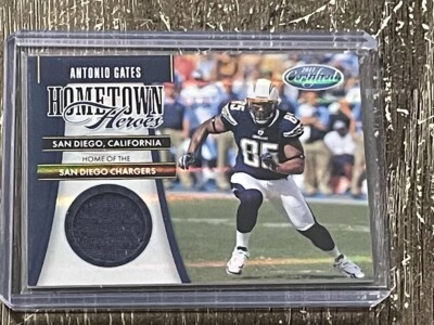 2011 Antonio Gates Certified Hometown Heroes GAME WORN PATCH /250