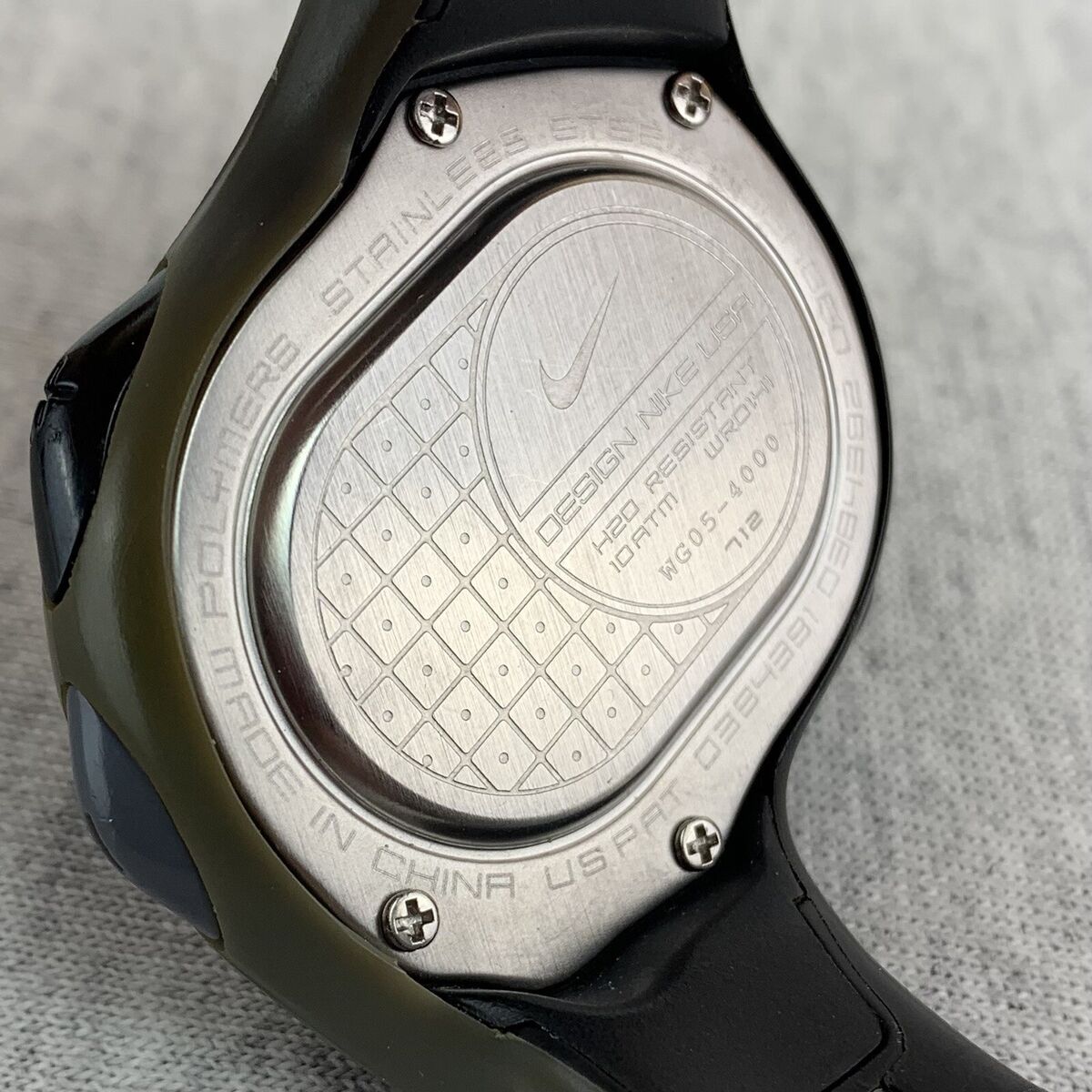 VTG Nike Triax Fury Watch Mens Y2K Digital Chrono WG05-4000 VTG Nike Triax Fury Watch Mens Y2K Digital Chrono WG05-4000