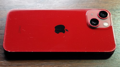 Apple iPhone 13 mini - Unlocked - Red - 256 GB - Fair - A2481 - LCD Burn - Afbeelding 11 van 19