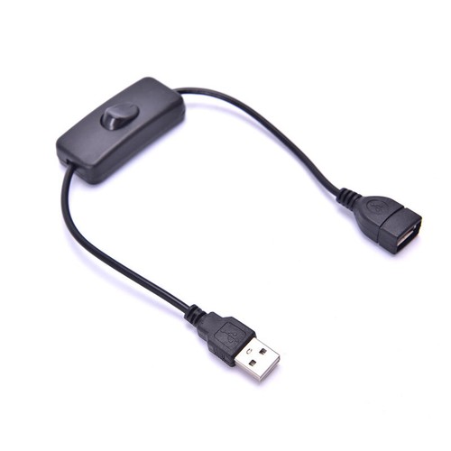 USB Cable Male to Female with Switch ON/OFF Cable Extension Cable lamp cont-y- - Afbeelding 11 van 13