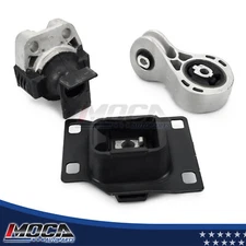 3* Engine Motor Transmission Torque Mount Kit for 08-11 Ford Focus 2.0L A5322