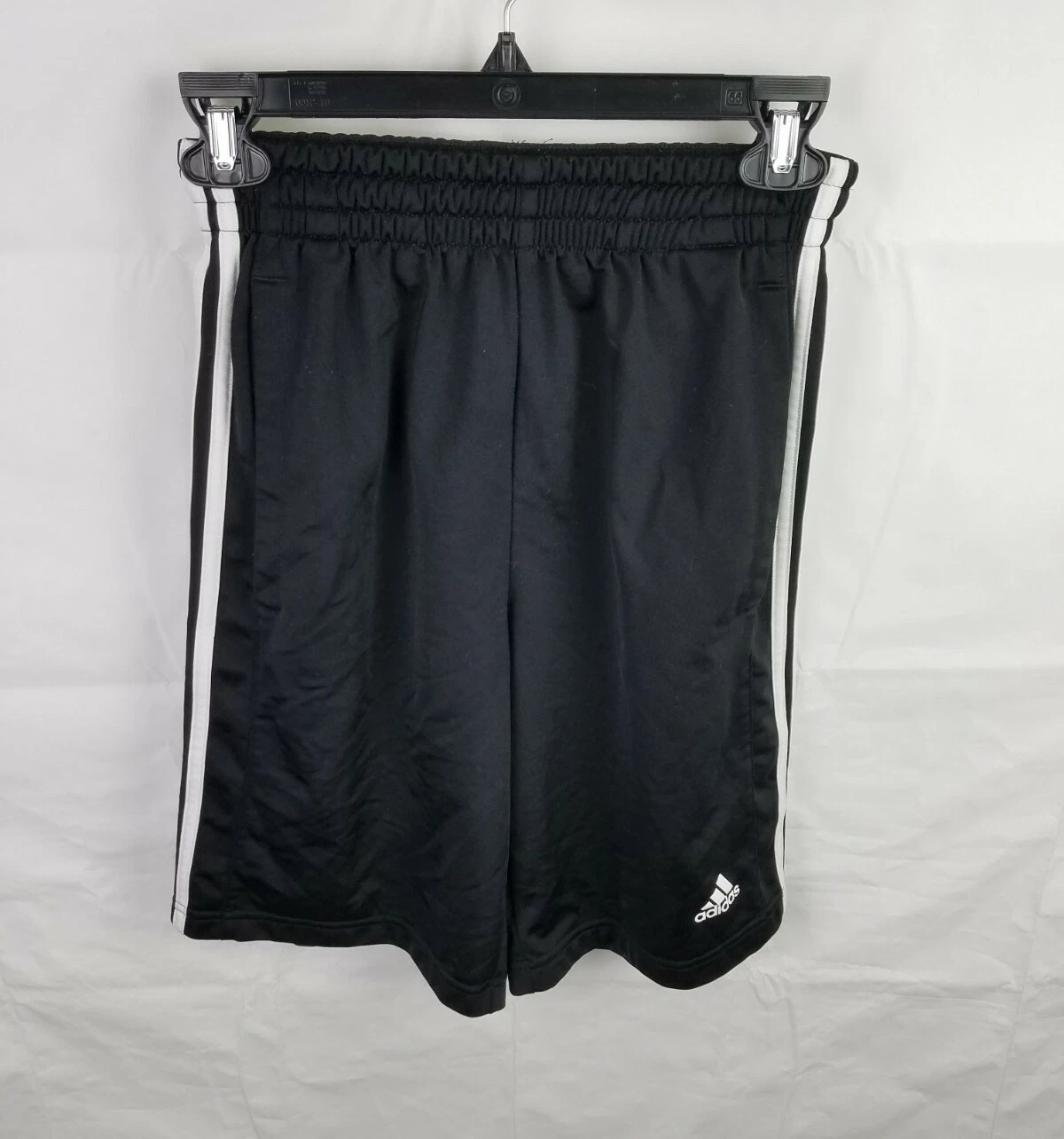 Adidas Pantaloncini Uomo S Nero Primegreen 3 Strisce Tricot Allenamento Atletico Attivo 