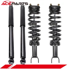 4x Front Complete Struts Assembly w/springs Rear Shocks For 2006-2008 Ram 1500