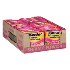 Ramen Shrimp Instant Ramen Noodles Ready to Eat Meals 3 Oz 24 Count