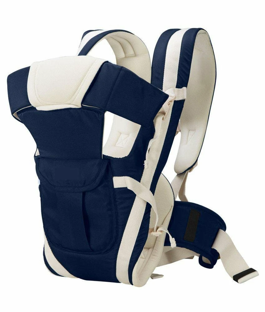 Front Carrier with Safety Belt Adjustable Baby Carrier Cum Kangaroo Bag Back
