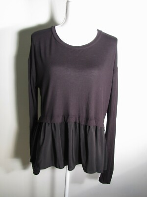 ruffle peplum shirt