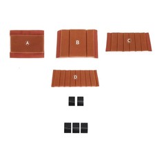 4PCS Camera Bag Case Camera Lens Insert Partition Divider Protection Pad Part