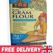 Pure Chickpea Flour, 1kg Bag - & Halal Certified for Healthful Cooking 10.99 per kilo