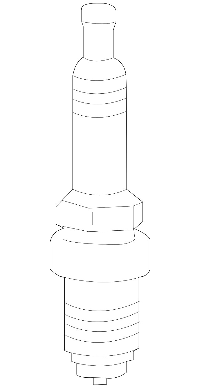 Genuine Porsche Spark Plug 958-170-222-90