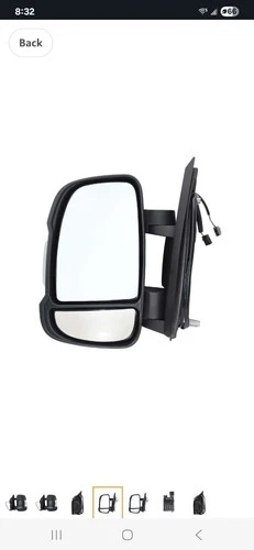 TYC 4450152 Door Mirror Left hand For 2014 - 2023 Dodge Ram Select Models