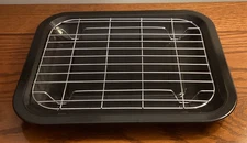 Stainless Steel Toaster Oven Replacement Tray Pan Broiler Grill 10 5/8" x 12.5"