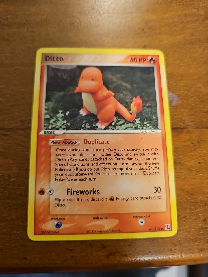 Ditto - (Charmander) 061/113 Delta Species Regular NM