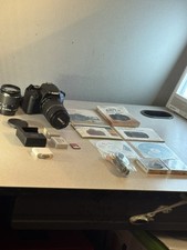 Canon EOS Rebel T3i DSLR Camera  18-55mm  55-250mm Lens Battery  Charger Kit