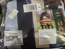 Rambo Deluxe Fleece Cooler - Whitney Navy Stripe