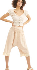 NEW MAGNOLIA PEARL Routhie Bloomers Checked Sweet Tart Farm Piece RARE