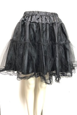 Geagodelia Gonna Lunga da Donna Elegante 3 Strati Gonne Lunghe in Tulle a Vita Alta Vintage Multistrato per Feste Matrimonio Regalo Taglia Unica (Beige, One Size