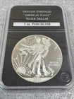 2013-W Proof Silver Eagle $1 1oz .999 Silver PCS Genuine Holder US Coin 652